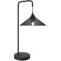 Ledea Kiruna lampa stołowa 1x40W czarna 50501206