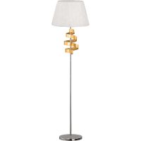 Candellux Denis lampa stojąca 1x60W chrom/złoty 51-23506
