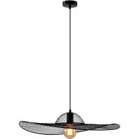 Candellux Deco lampa wisząca 1x40 W czarna 31-38272