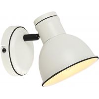 Candellux Zumba kinkiet 1x40 W biały-czarny 91-72115