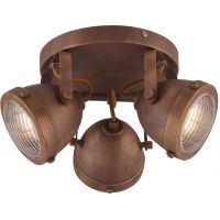 Candellux Frodo lampa podsufitowa 3x40W rdzawy 98-71095