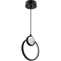 Candellux Lacrima lampa wisząca 1x15 W czarna 31-35592