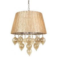 Candellux Elissa lampa wisząca 3x40 W beżowa 33-04567