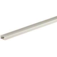 Cezar profil aluminiowy do taśmy LED prosty 14x7 mm z osłonką mrożoną 100 cm srebrny 863462