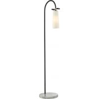 CosmoLight Bow lampa stojąca 1x40W biały/czarny/marmur F01145BK