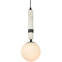 CosmoLight La Spezia lampa wisząca 1x40 W biała P01336BK