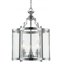 CosmoLight New York lampa wisząca 3x40W chrom P03943CH
