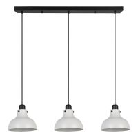 Eglo Matlock lampa wisząca 3x60 W czarna-szary/popielaty 43826