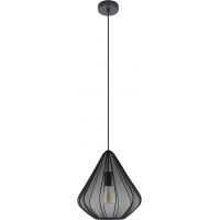 Eglo Dolwen lampa wisząca 1x40 W czarna 43994