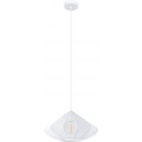 Eglo Dolwen lampa wisząca 1x40 W biała 43997