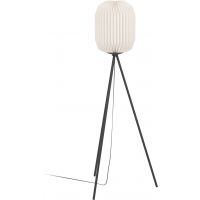 Eglo Belgrave lampa stojąca 1x60 W biała-czarna 44104