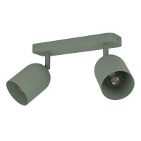 Eglo Tilston lampa podsufitowa 2x40 W zielona 44133