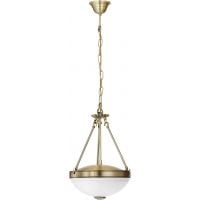 Eglo Savoy lampa wisząca 2x60 W patyna-satyna 82747