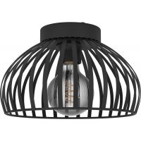 Eglo Mogano lampa podsufitowa 1x40 W czarna 900792
