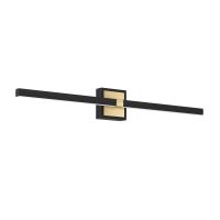 Eglo Peguera kinkiet 1x17 W czarny/złoty 900929