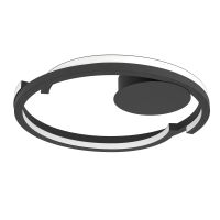 Eglo Mezzomonte lampa podsufitowa 1x20 W czarna 901821