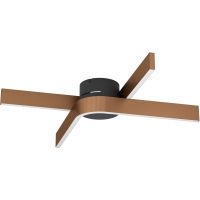 Eglo Folcino-Z lampa podsufitowa 2x18 W biała-brązowa 901863