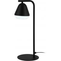 Eglo Palbieta lampa stołowa 1x3W czarny/przezroczysty/satyna 99035