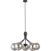 Emibig Nova lampa wisząca 5x40W czarna/grafit 1140/5