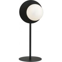 Emibig Oslo lampa stołowa 1x40W czarny/biały 1187/LN