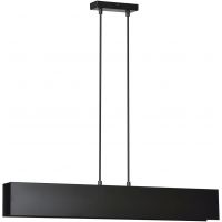 Outlet - Emibig Gentor lampa wisząca 3x60 W czarna 672/3