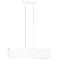 Emibig Gentor lampa wisząca 2x15 W biała 673/2