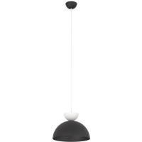 Emibig Lunaro lampa wisząca 1x12 W biała-czarna 1472/1S
