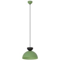 Emibig Lunaro lampa wisząca 1x12 W czarna-zielona 1473/1S