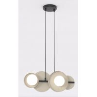 Emibig 4 BL Mokka lampa wisząca 4x8 W coffe 1488/4