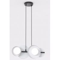 Emibig 4 BL Gray lampa wisząca 4x8 W szary 1489/4