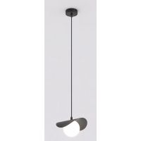 Emibig Ritual 1 Black lampa wisząca 1x8 W czarna 1490/1