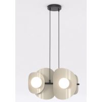 Emibig Elementi lampa wisząca 4x8 W cappuccino 1493/4