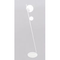 Emibig Tatu lampa stojąca 2x8 W biała 1505/LP2