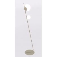 Emibig Tatu lampa stojąca 2x8 W kremowa 1506/LP2