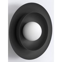 Emibig Poppi kinkiet 1x8 W czarny 1522/K1