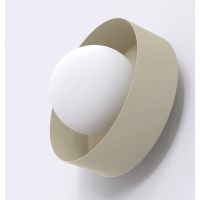 Emibig Lulu kinkiet 1x8 W beżowy 1537/K1