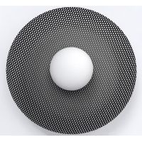 Emibig Vibez kinkiet 1x8 W czarny 1540/K1