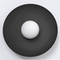 Emibig Inspo kinkiet 1x8 W czarny 1542/K1