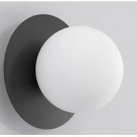 Emibig Americana kinkiet 1x8 W czarny 1553/K1