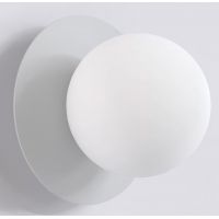 Emibig Americana kinkiet 1x8 W szary 1556/K1