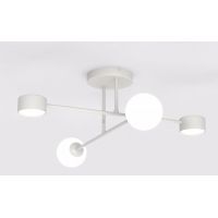 Emibig Holon lampa podsufitowa 4x8 W szara 1560/4