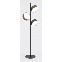 Emibig Drumz lampa stojąca 3x10 W brązowa 1563/LP3