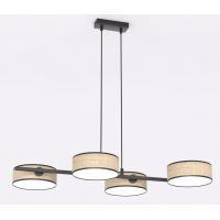 Emibig Drumz lampa wisząca 4x10 W beżowa 1565/4