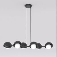 Emibig Boom lampa wisząca 6x8 W czarna 1589/6