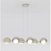 Emibig Boom lampa wisząca 6x8 W cappuccino 1590/6