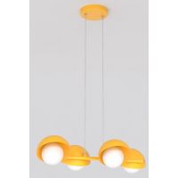 Emibig Boom lampa wisząca 4x8 W pomarańczowa 1591/4