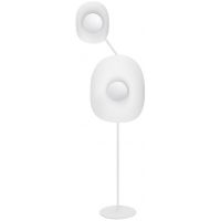 Emibig Delulu lampa stojąca 2x8 W biała 1601/LP2