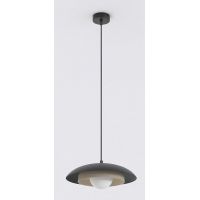 Emibig Skin lampa wisząca 1x8 W czarna/cappuccino 1604/1