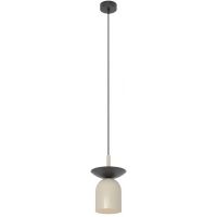 Emibig Ego lampa wisząca 1x10 W czarna/cappuccino 1612/1