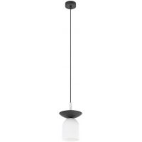 Emibig Ego lampa wisząca 1x10 W biała/czarna 1613/1
